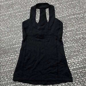 Lululemon | Black Scoop Neck Tank